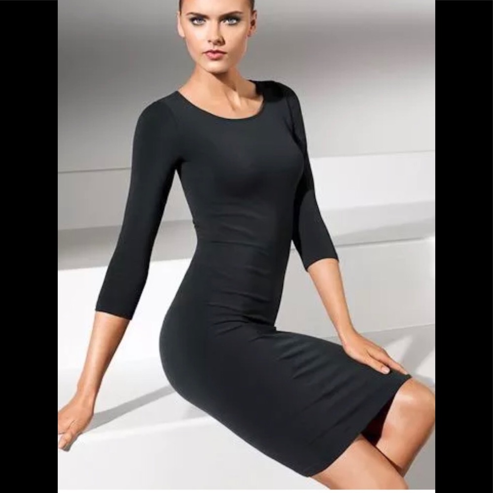 Wolford Barcelona Dress. Black. Size large. NEW.